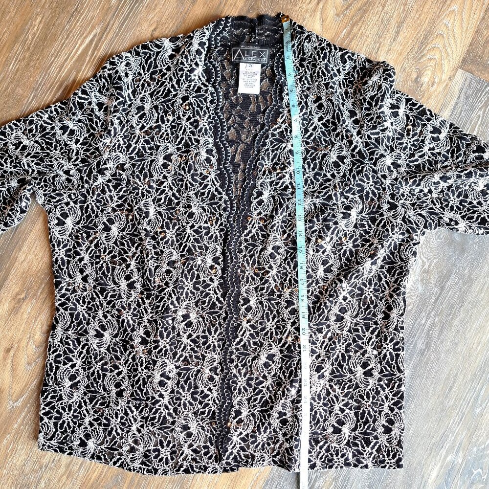 Evening Wear Sequined Dress Jacket - Picture 7 of 8